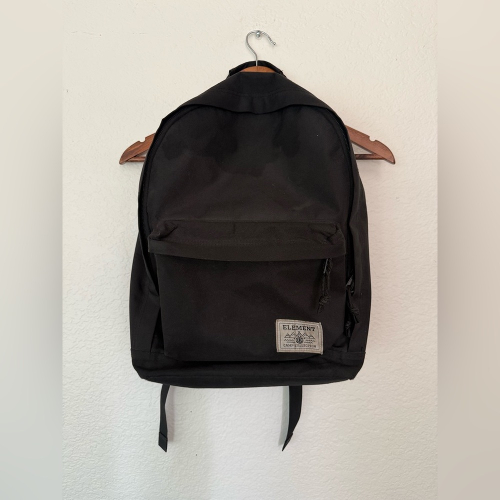 Element Black Backpack With Front Pocket - image 1